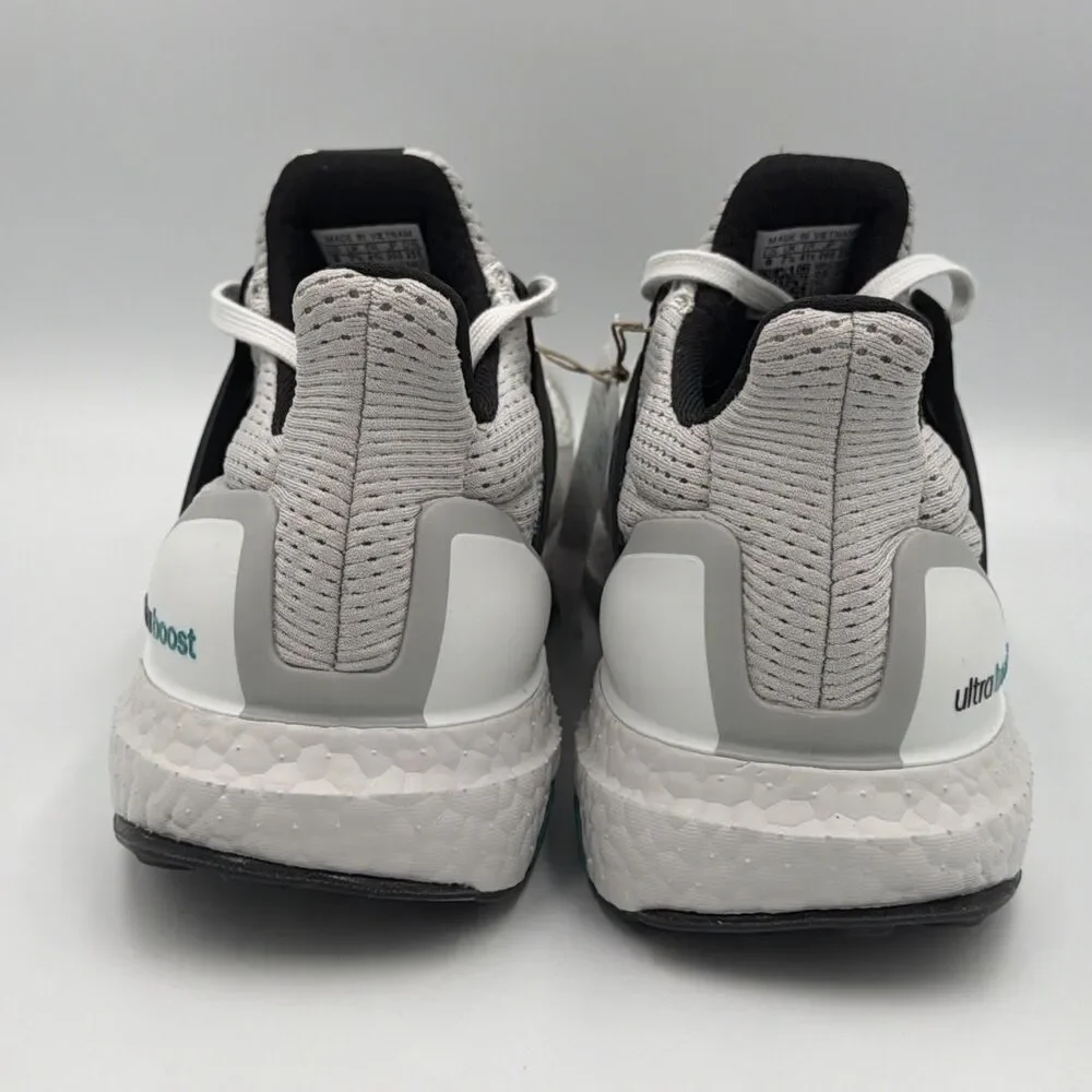 Adidas UltraBoost 1.0 Crystal White Pure Teal Grey Two JQ0823 Men’s Size 8